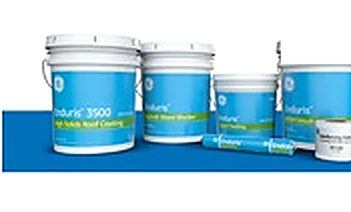 GE Enduris 3500 high-solids silicone roof coating pails, 25 kg